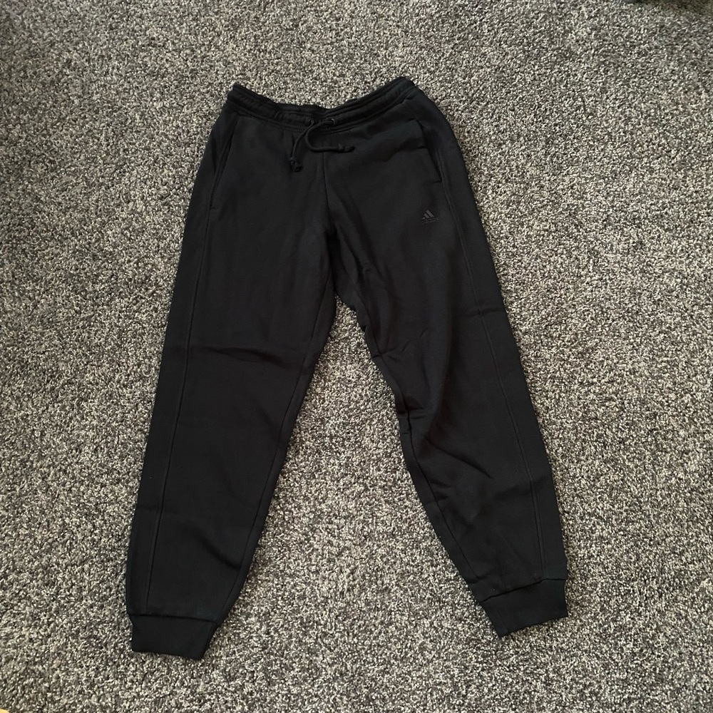 Black adidas sweatpants